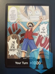 Don!! Card (Luffy) Your Turn +1000 English